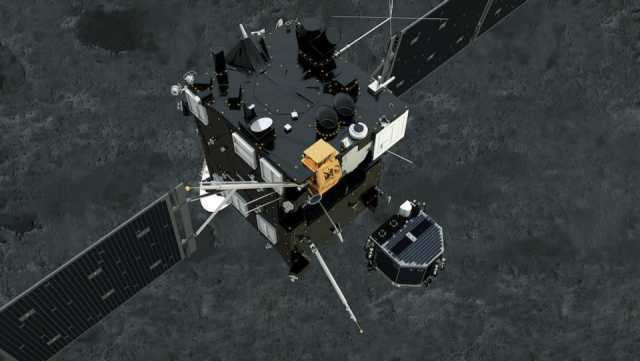 ruimtesonde Philae in detail