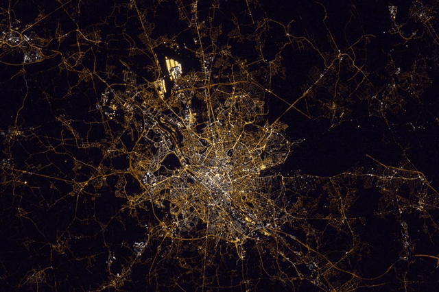 Lichtvervuiling Brussel
