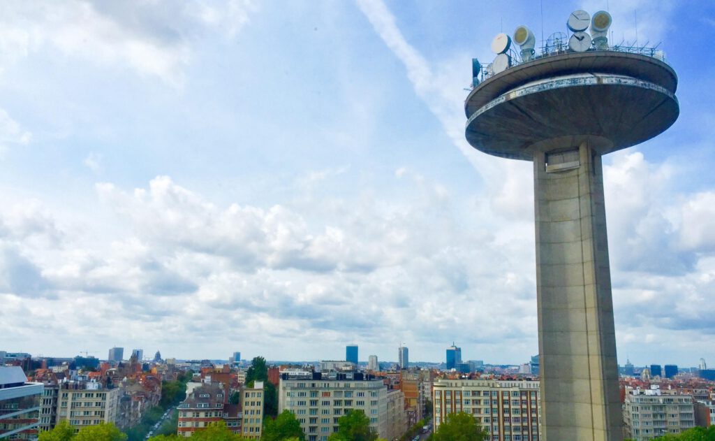 VRT-toren in Brussel.