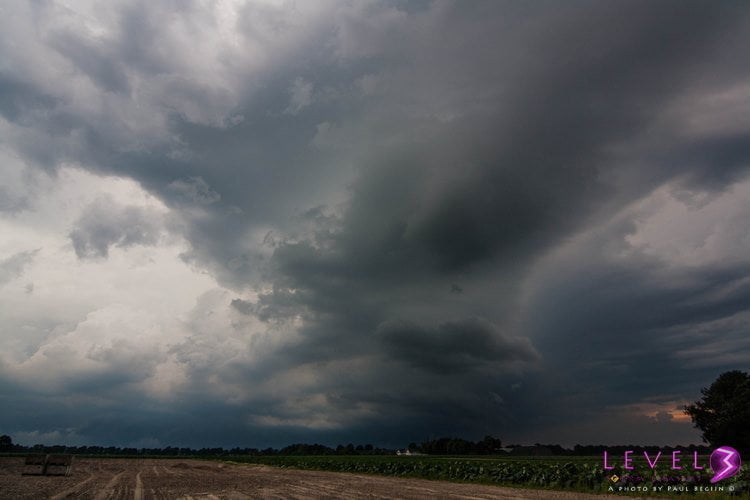 fikse outflow bij supercell