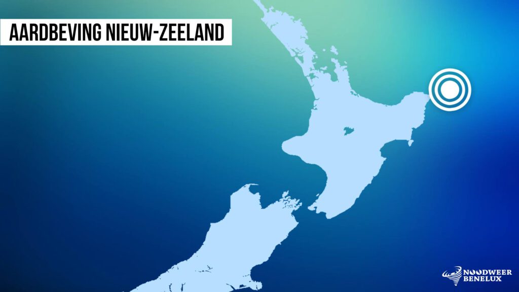 In het noordoosten van Nieuw-Zeeland werd net voor de kust een aardbeving van 7.1 op de schaal van Richter geregistreerd. 