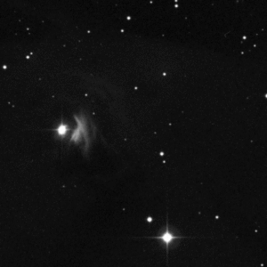 Struve's verloren nevel (NGC1554)