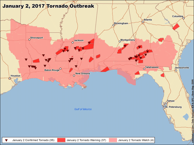 outbreak 2 januari 2017