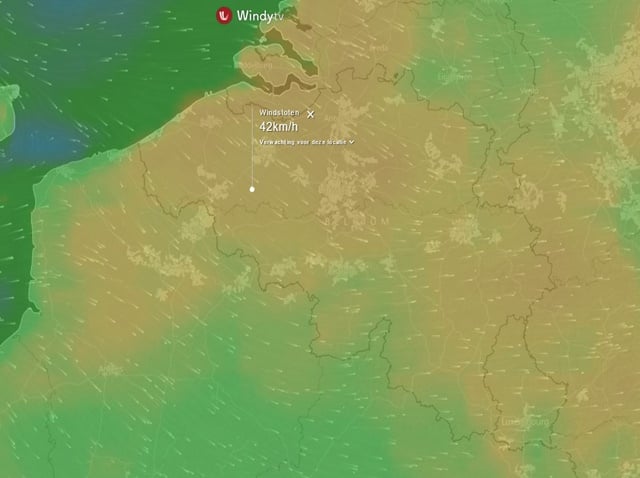 windstoten ronde van Vlaanderen