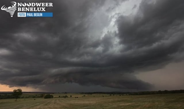 nice storm structure HP supercell