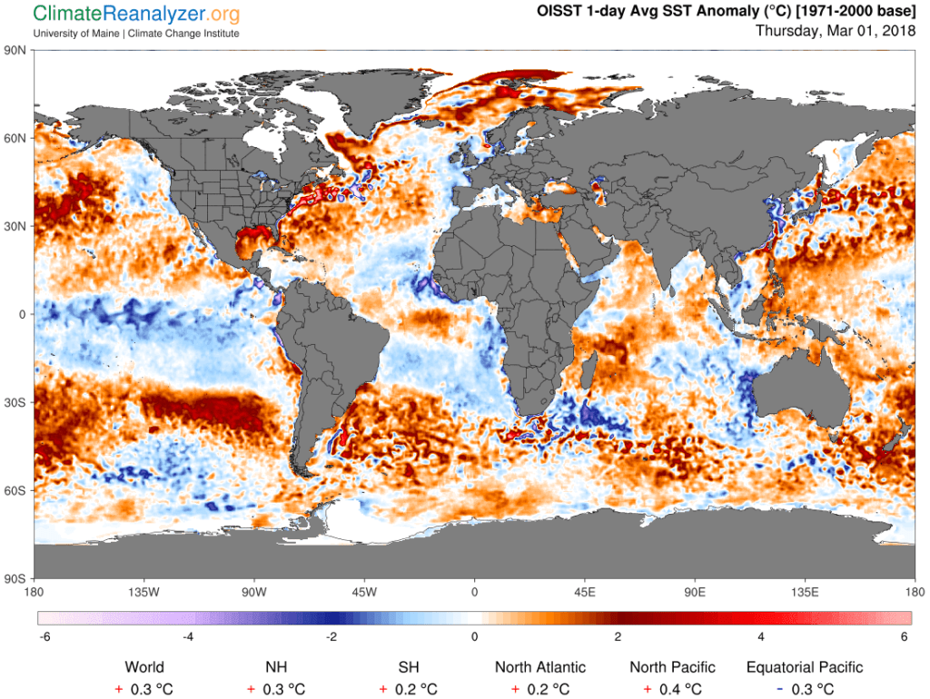 Temperatuur anomalie