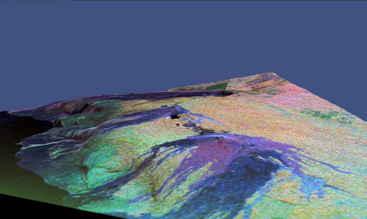 3D-beeld Kilauea