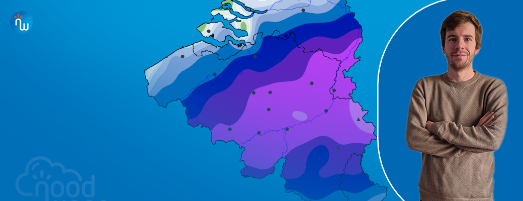 Weerbericht komende dagen: geleidelijk stijgende kansen op winterse neerslag