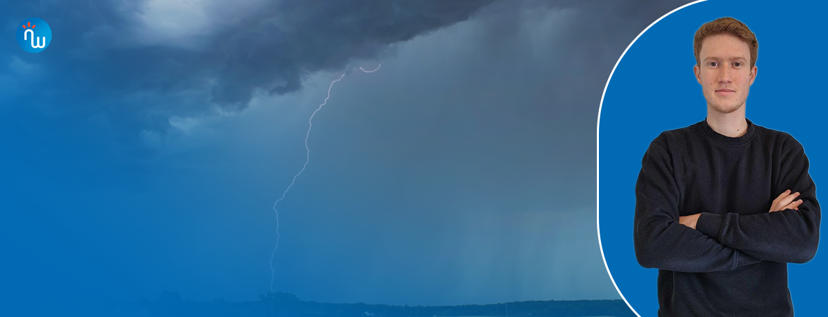 Onweersverwachting 27 augustus 2026: intense onweersbuien met veel regen